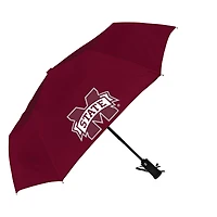 Maroon Mississippi State Bulldogs The Storm Flashlight 42" Auto Open Umbrella