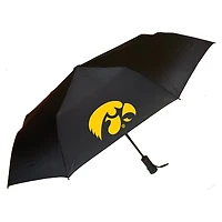Black Iowa Hawkeyes The Storm Flashlight 42" Auto Open Umbrella