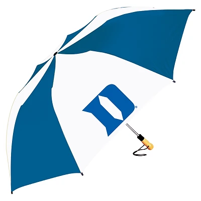 Royal/White Duke Blue Devils The Big Storm 58" Oversized Auto Open Folding Umbrella