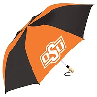 Black/Orange Oklahoma State Cowboys The Big Storm 58" Oversized Auto Open Folding Umbrella