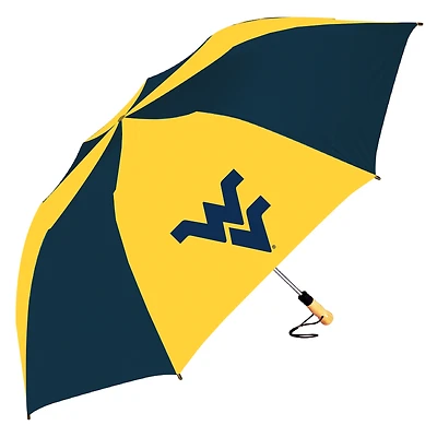 Navy/Gold West Virginia Mountaineers The Big Storm 58" Oversized Auto Open Folding Umbrella