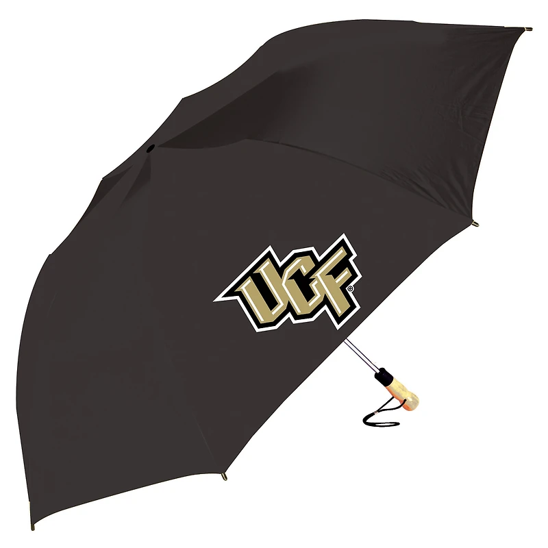 Black UCF Knights The Big Storm 58" Oversized Auto Open Folding Umbrella