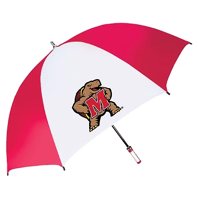 Red/White Maryland Terrapins The Birdie 62" Sporty Golf Umbrella