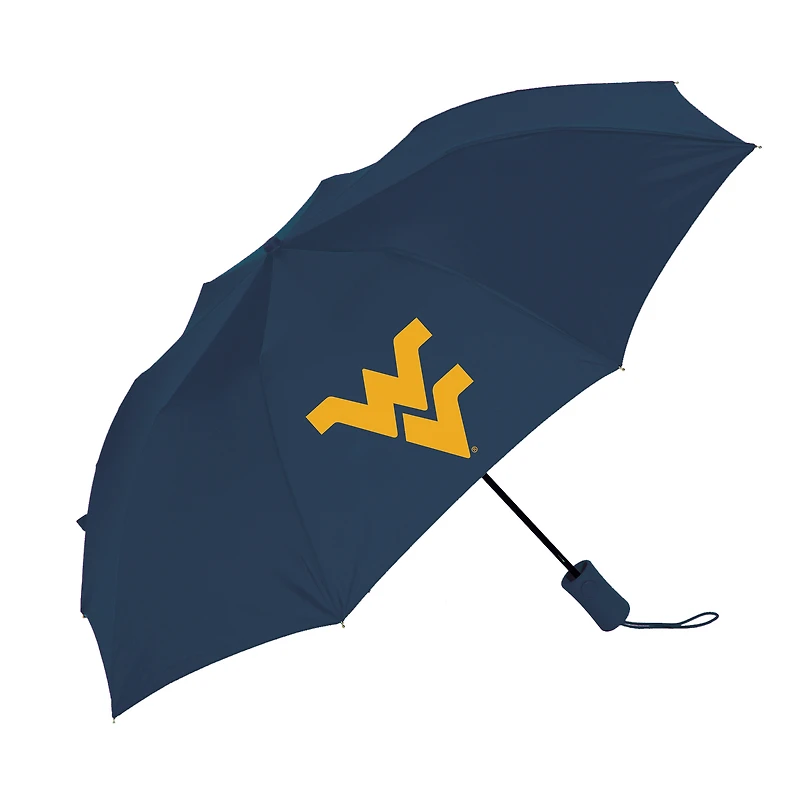 Navy West Virginia Mountaineers The Victory Sport 42" Auto-Open Folding Umbrella