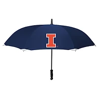 Navy Illinois Fighting Illini 48" Deluxe Reverse Open Invertabrella