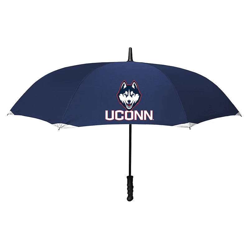 Navy UConn Huskies 48" Deluxe Reverse Open Invertabrella