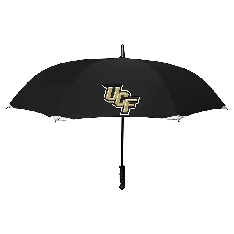 Black UCF Knights 48" Deluxe Reverse Open Invertabrella
