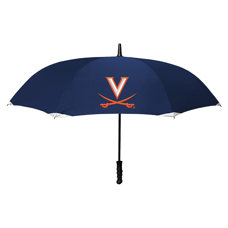 Navy Virginia Cavaliers 48" Deluxe Reverse Open Invertabrella