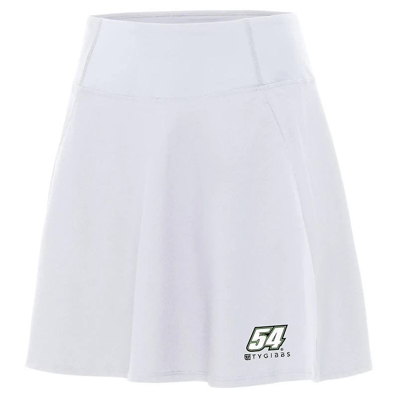 Women's Antigua White Ty Gibbs Chip Skort