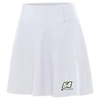 Women's Antigua  White Ty Gibbs Chip Skort
