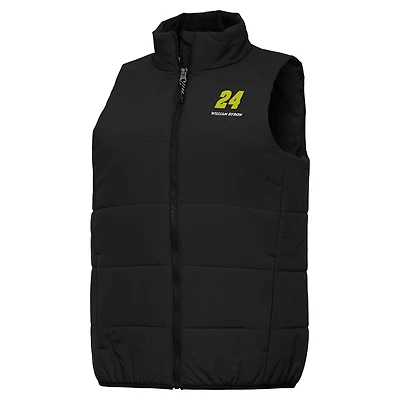 Women's Antigua  Black William Byron Experience Full-Zip Vest