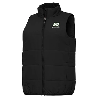 Women's Antigua  Black Ty Gibbs Experience Full-Zip Vest