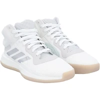 Kansas Jayhawks Team-Issued White/ Marquee adidas Shoes from the Basketball Program