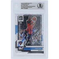 Josh Hart New York Knicks Autographed 2022-23 Panini Donruss Optic Premium Box Set #55 #/249 Beckett Fanatics Witnessed Authenticated Card