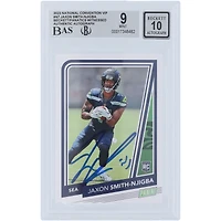 Jaxon Smith-Njigba Seattle Seahawks Autographed 2023 Panini National Convention VIP #N7 Beckett Fanatics Witnessed Authenticated / Rookie Card