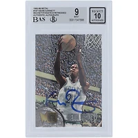 Kevin Garnett Minnesota Timberwolves Autographed 1995-96 Skybox Meta #167 Beckett Fanatics Witnessed Authenticated 10 Rookie Card
