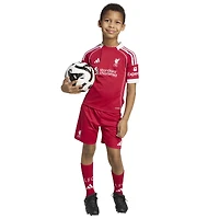 Toddler adidas  Red Liverpool 2025/26 Home Mini Kit