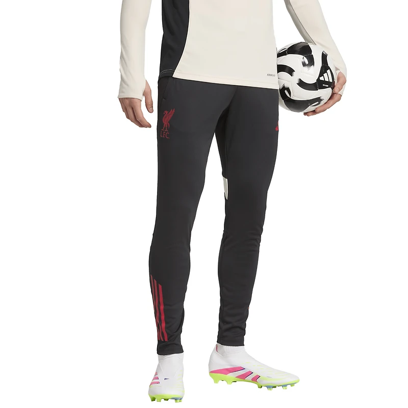 Men's adidas  Black Liverpool 2025/26 AEROREADY Training Pants