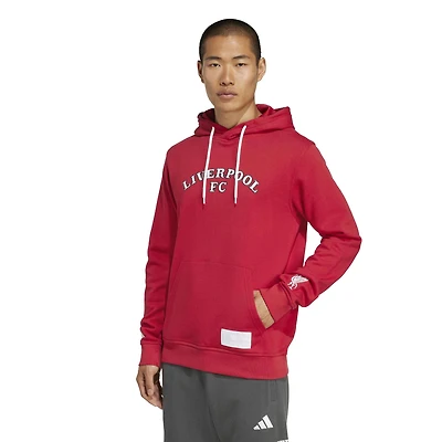 Men's adidas  Red Liverpool US Pack Pullover Hoodie