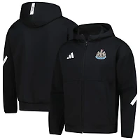Men's adidas  Black Newcastle United 2025/26 Anthem Full-Zip Hoodie Jacket
