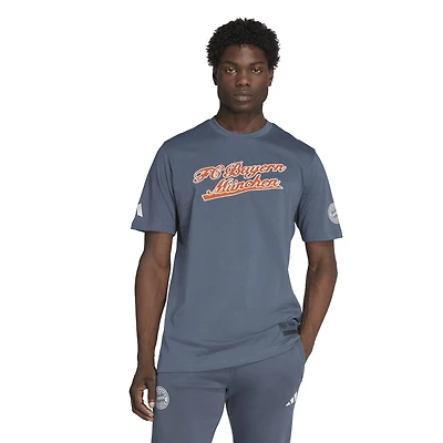 Men's adidas Anthracite Bayern Munich US Pack T-Shirt