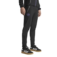 Men's adidas Black Manchester United 2025/26 Tiro Vis Tech AEROREADY Travel Pants