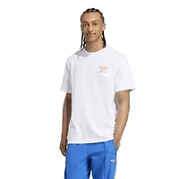 Men's adidas White Tigres UANL Terrace Icons Collection Graphic T-Shirt