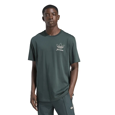 Men's adidas Green Juventus Terrace Icons Collection Graphic T-Shirt