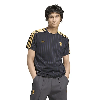 Unisex adidas  Black Manchester United Terrace Icons Jersey