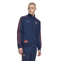 Men's adidas  Navy Aston Villa Terrace Icons Full-Zip Track Jacket