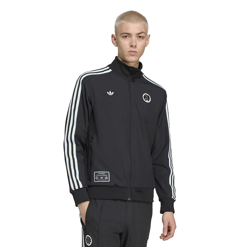 Men's adidas  Black Newcastle United Terrace Icons Full-Zip Track Jacket