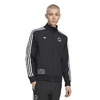 Men's adidas  Black Newcastle United Terrace Icons Full-Zip Track Jacket