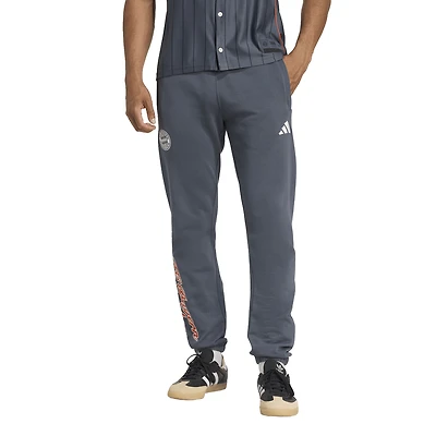 Men's adidas  Gray Bayern Munich US Pack Jogger Pants