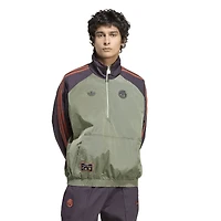 Men's adidas  Green Bayern Munich Terrace Icons Half-Zip Jacket
