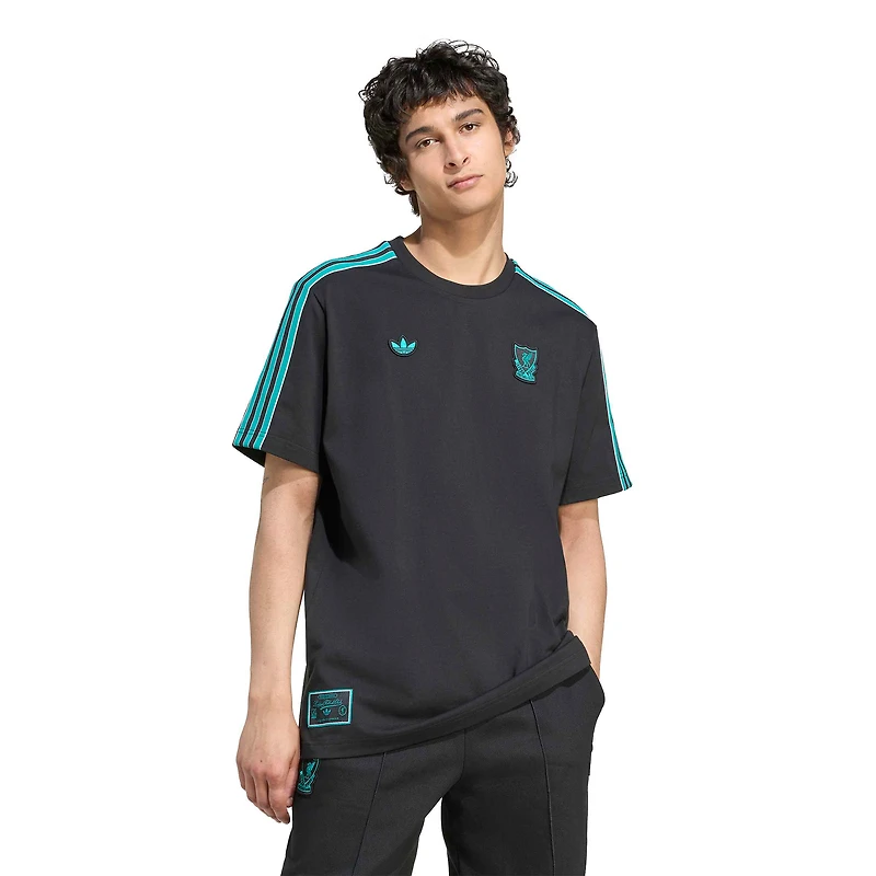 Men's adidas Black Liverpool Terrace Icons T-Shirt