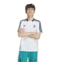 Youth adidas White Liverpool Terrace Icons Fashion Jersey