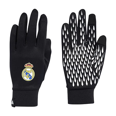 Unisex adidas Black Real Madrid Player Gloves