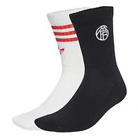 Unisex adidas Black Bayern Munich Third Two-Pack Crew Socks Set