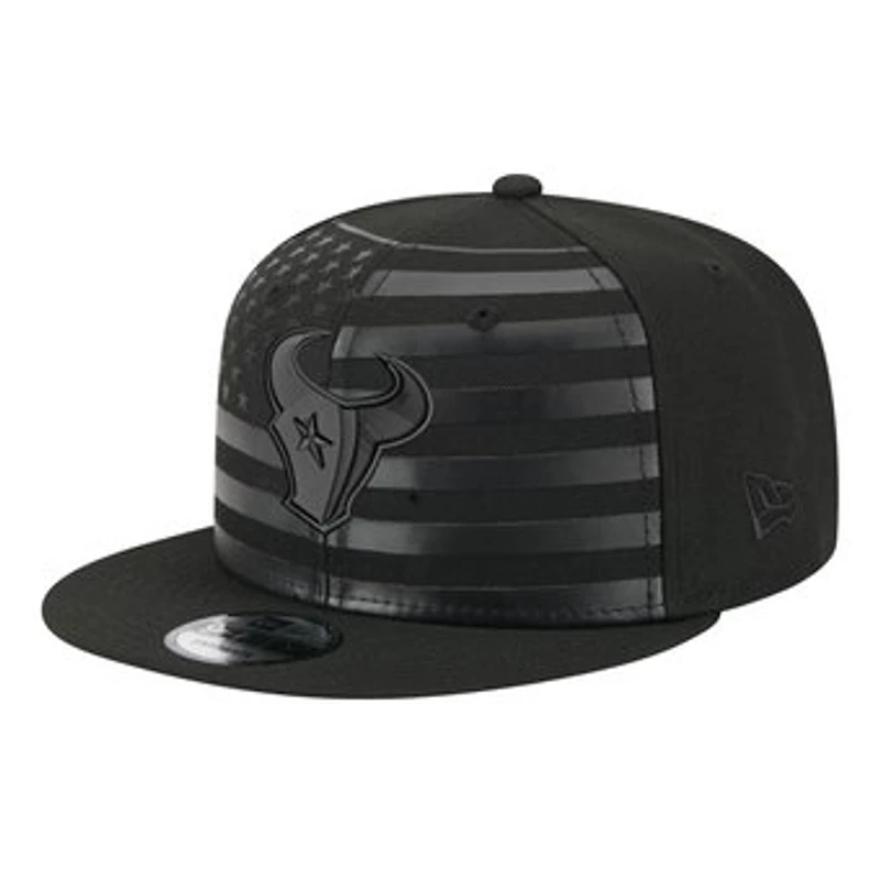 Men's New Era  Black Houston Texans Independent 9FIFTY Snapback Hat