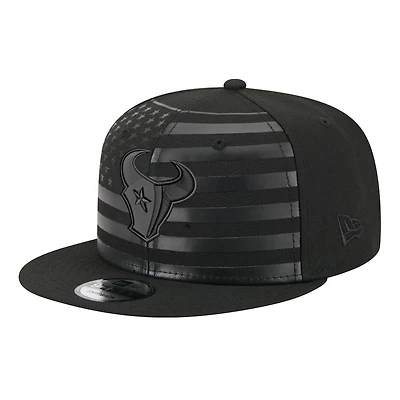 Men's New Era  Black Houston Texans Independent 9FIFTY Snapback Hat