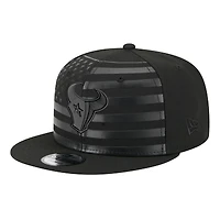 Men's New Era  Black Houston Texans Independent 9FIFTY Snapback Hat