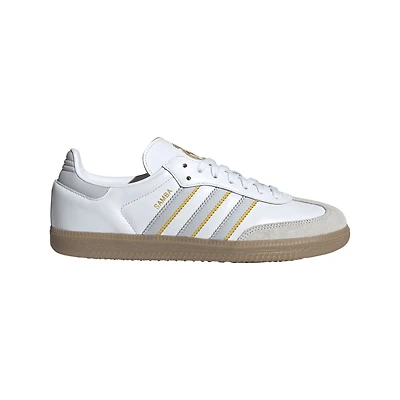 Youth adidas White Real Madrid Home Kit Team Samba Shoes