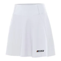 Women's Antigua White NASCAR Merchandise Chip Skort