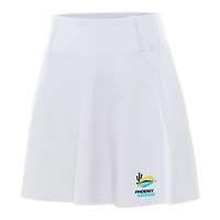 Women's Antigua  White Phoenix Raceway Chip Skort