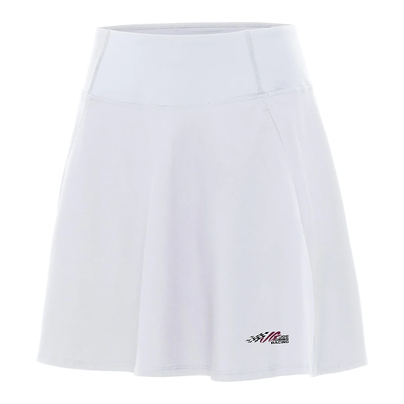 Women's Antigua White Joe Gibbs Racing Chip Skort