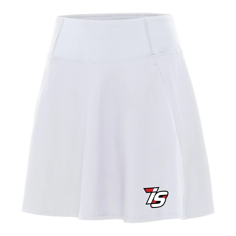 Women's Antigua  White Iowa Speedway Chip Skort