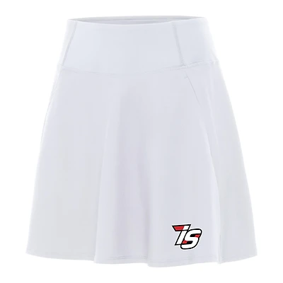 Women's Antigua  White Iowa Speedway Chip Skort