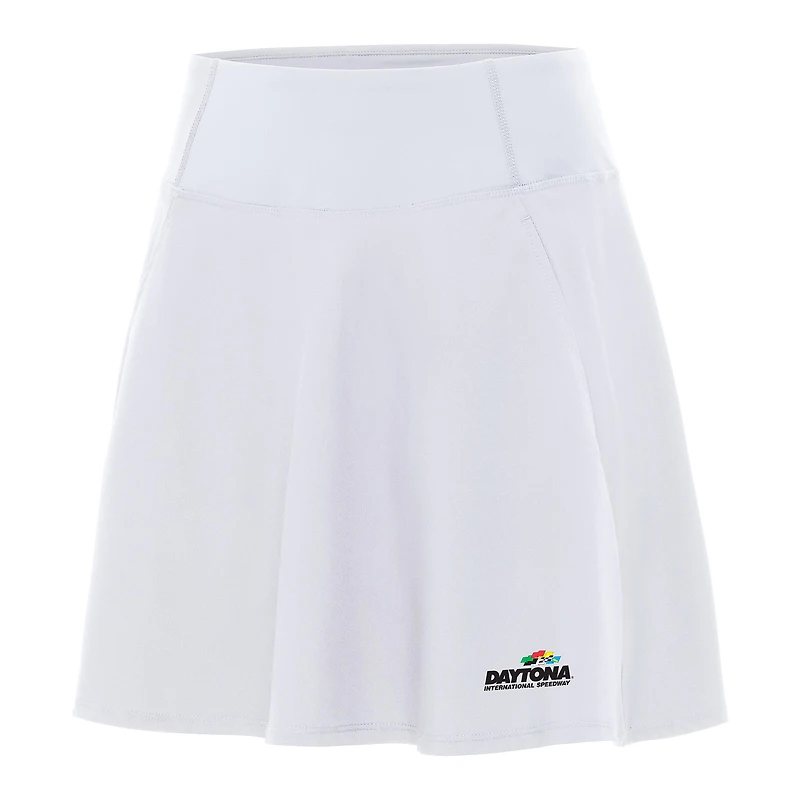 Women's Antigua  White Daytona International Speedway Chip Skort
