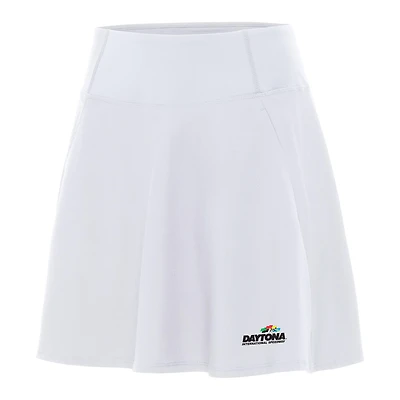 Women's Antigua  White Daytona International Speedway Chip Skort