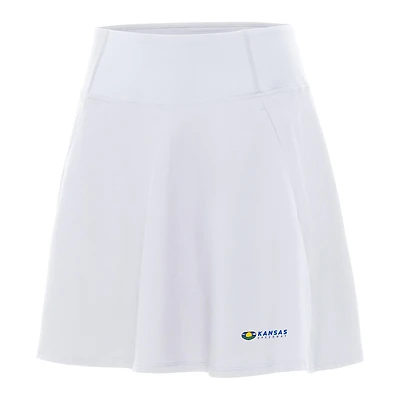 Women's Antigua  White Kansas Speedway Chip Skort